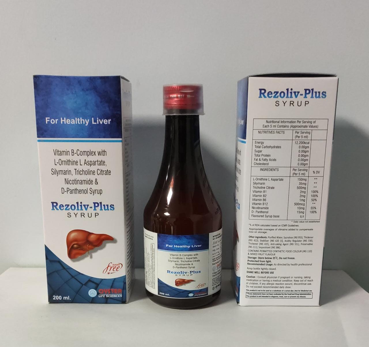 REZOLIV-PLUS Syrups